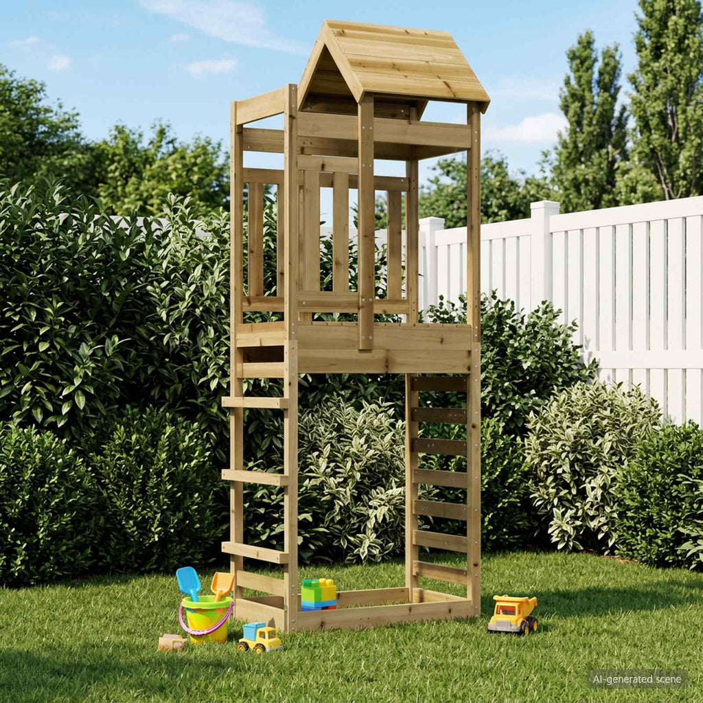 Speeltoren Bruin 52,5 X 85 X 238 Cm
