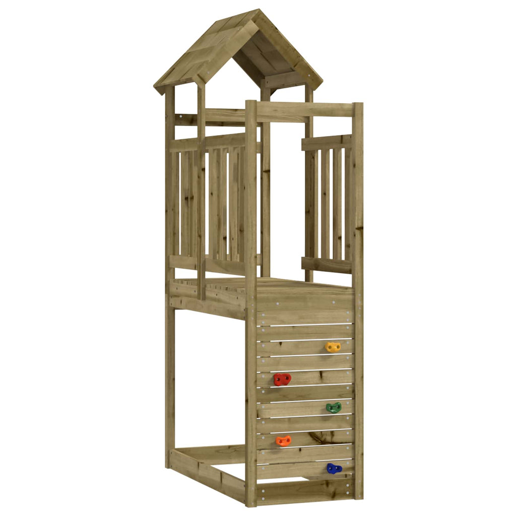 Speeltoren Bruin 53 X 110,5 X 214 Cm Massief Douglas Hout