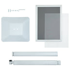 Posterstandaard Met Voet 32,5 X 27 X 126 Cm Gietijzer