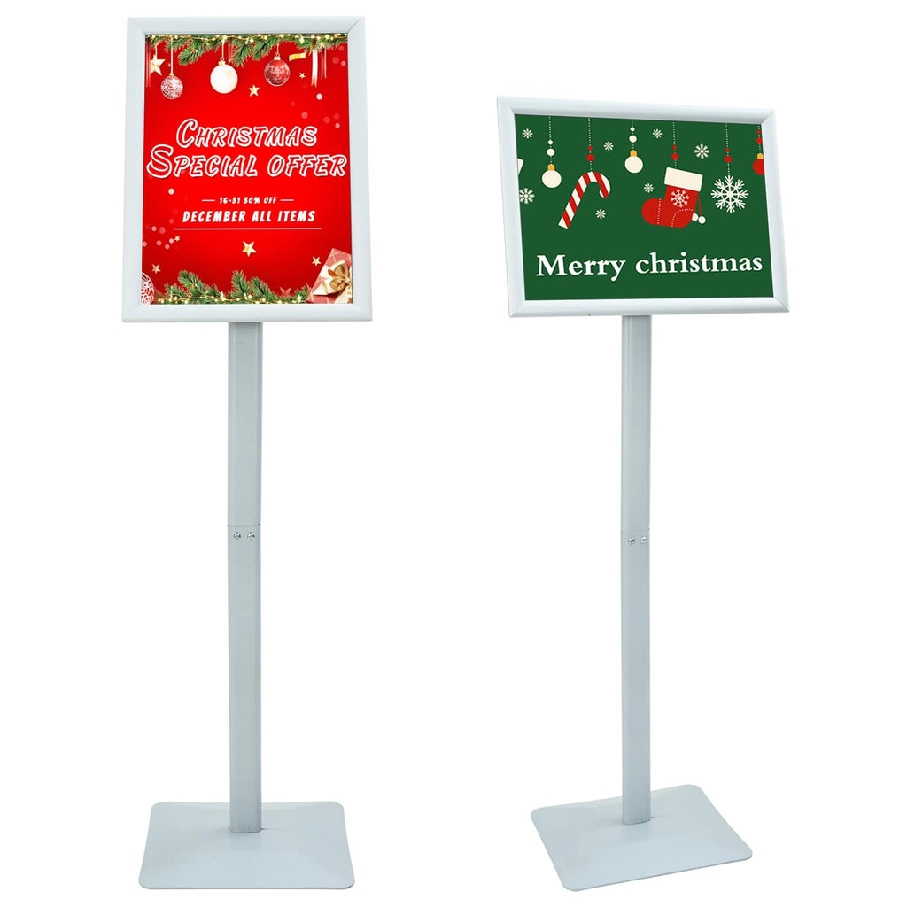 Posterstandaard Met Voet 32,5 X 27 X 126 Cm Gietijzer