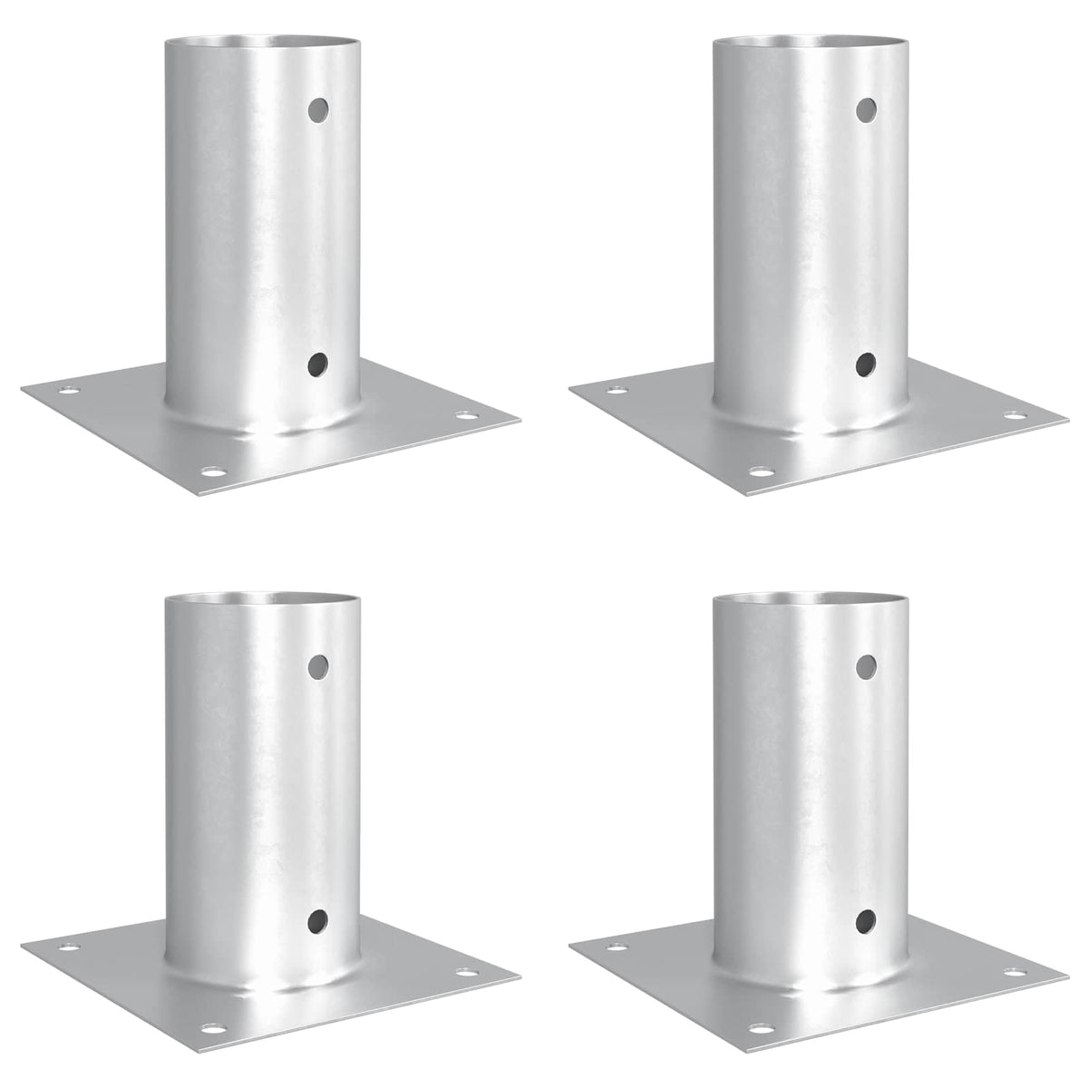 Ronde Grondanker 4 St 15 X 15 X 15 Cm Metaal
