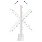 Led Make-Up Spiegel Wit 44 X 10 X 53 Cm Glas En Staal