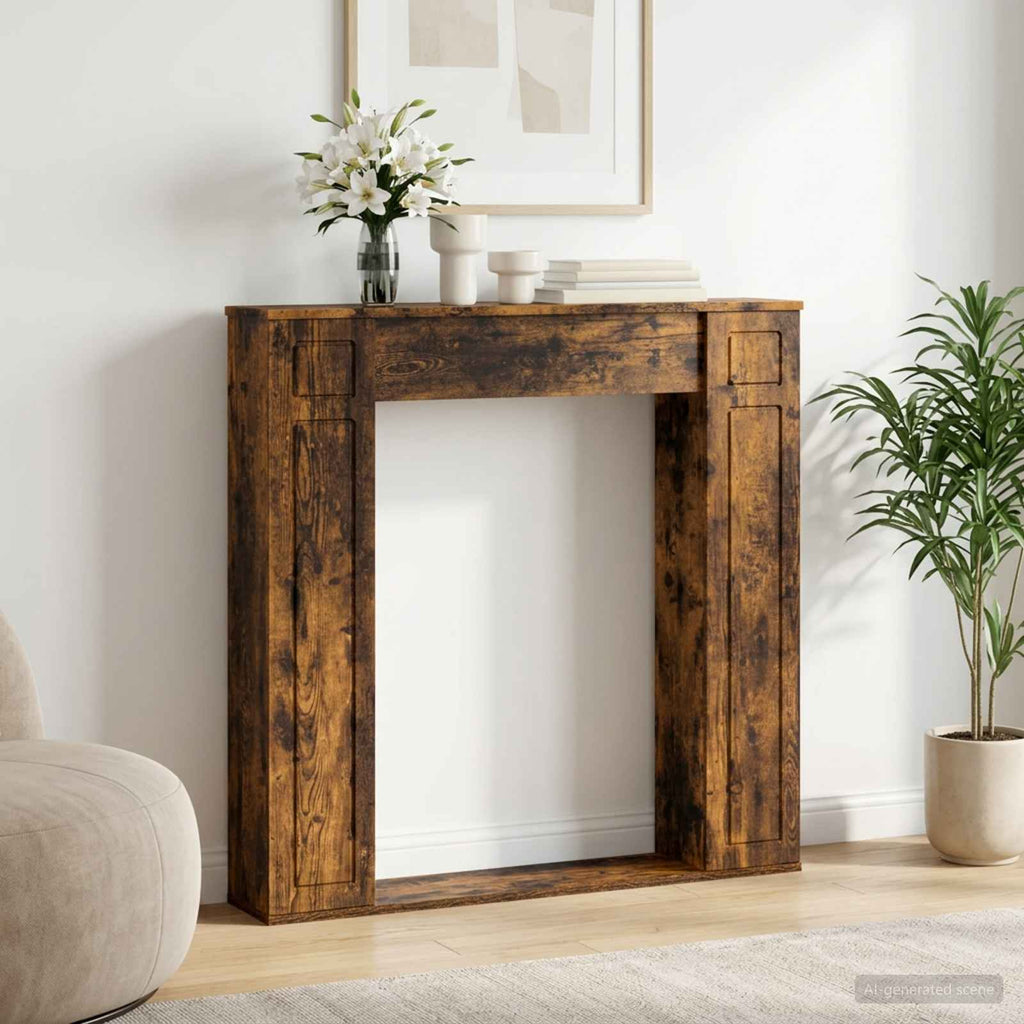 Haardomlijsting 100 X 20 X 100 Cm Bewerkt Hout