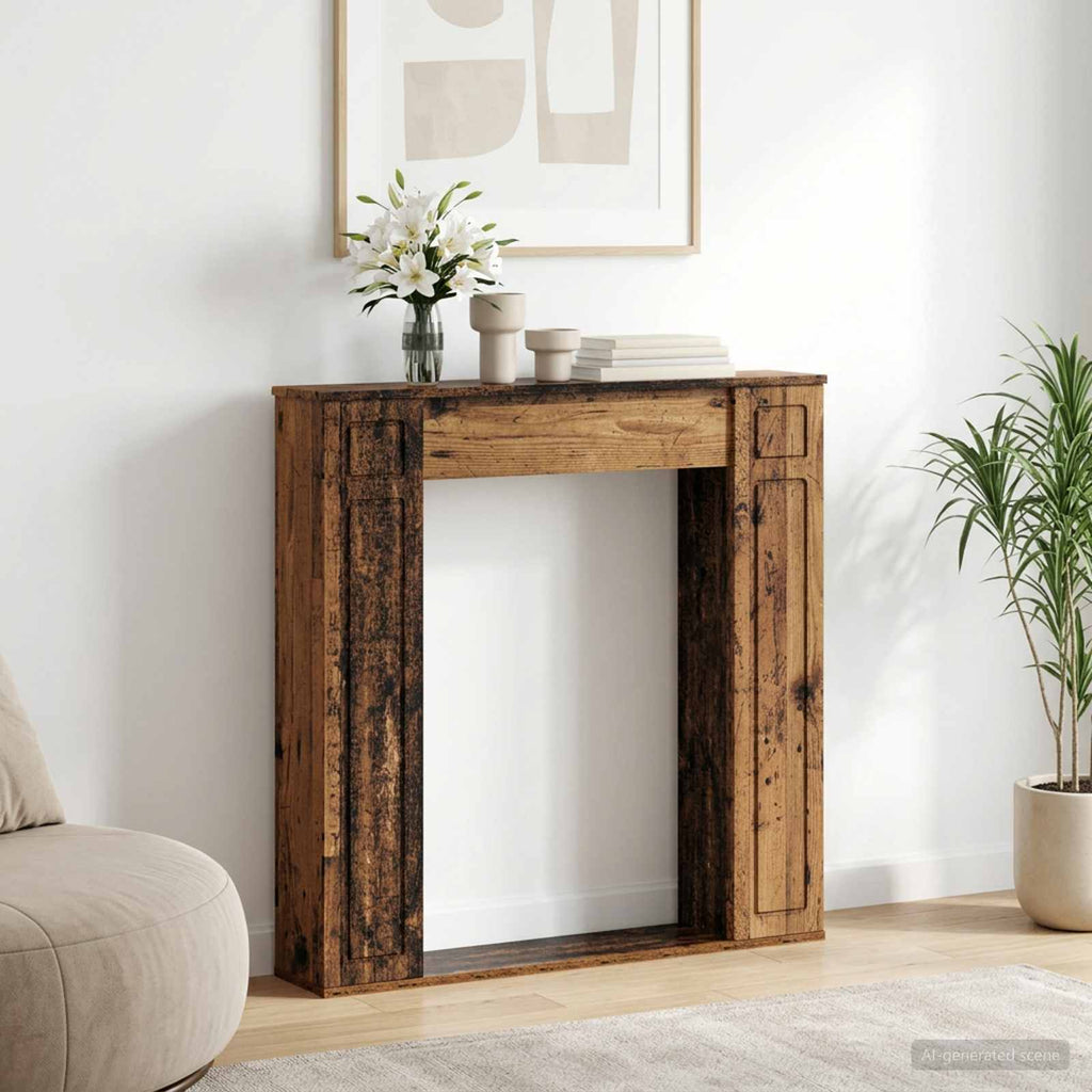 Haardomlijsting 100 X 20 X 100 Cm Bewerkt Hout