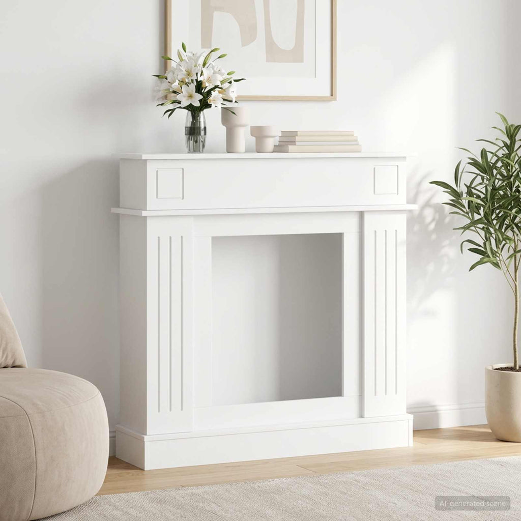 Haardomlijsting 102 X 26 X 100 Cm Bewerkt Hout