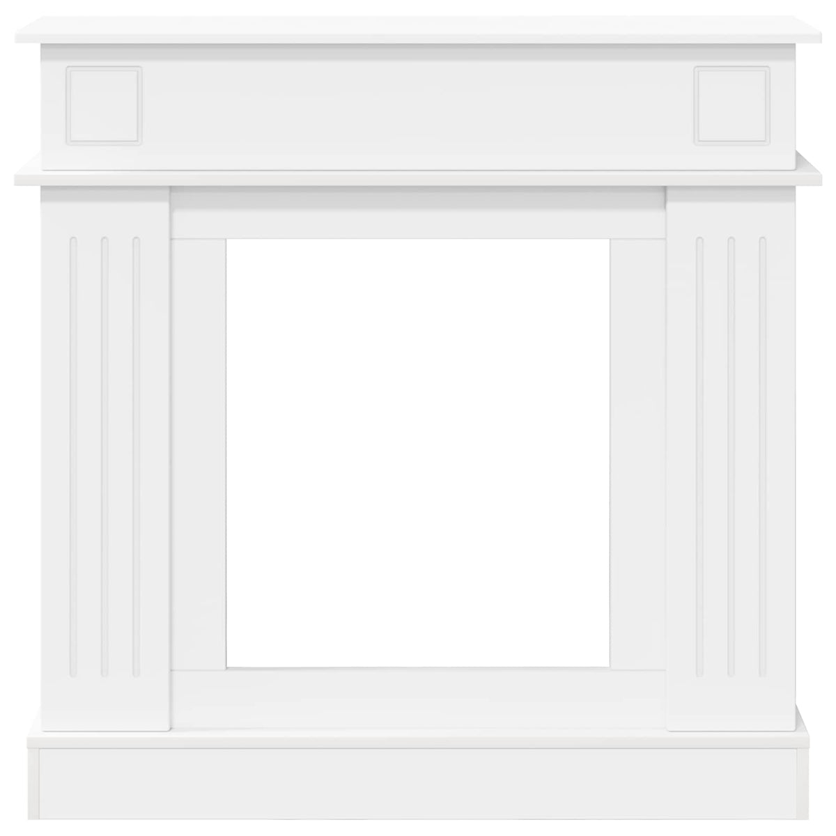 Haardomlijsting 102 X 26 X 100 Cm Bewerkt Hout