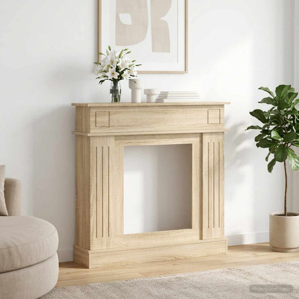 Haardomlijsting 102 X 26 X 100 Cm Bewerkt Hout