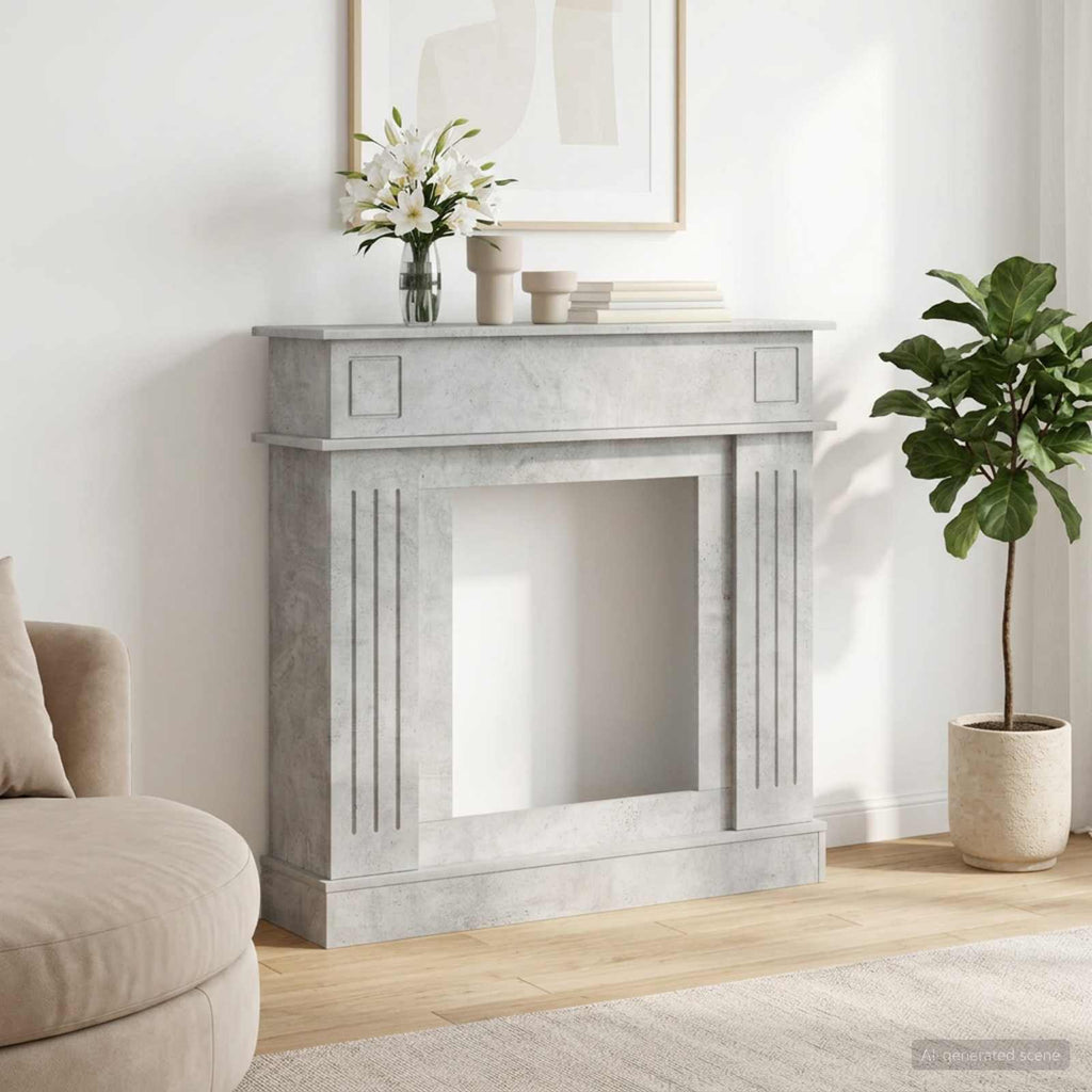Haardomlijsting 102 X 26 X 100 Cm Bewerkt Hout