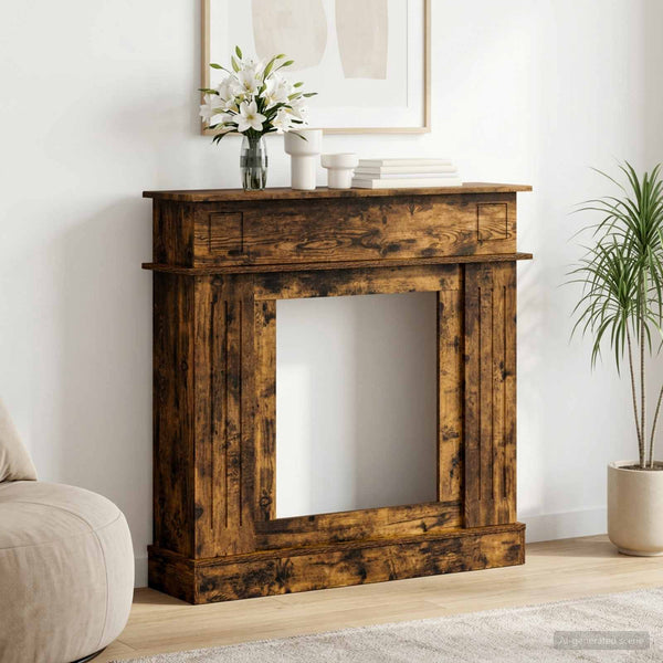 Haardomlijsting 102 X 26 X 100 Cm Bewerkt Hout