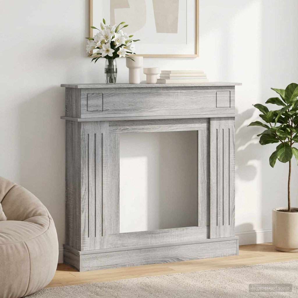 Haardomlijsting 102 X 26 X 100 Cm Bewerkt Hout
