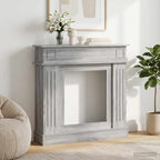 Haardomlijsting 102 X 26 X 100 Cm Bewerkt Hout