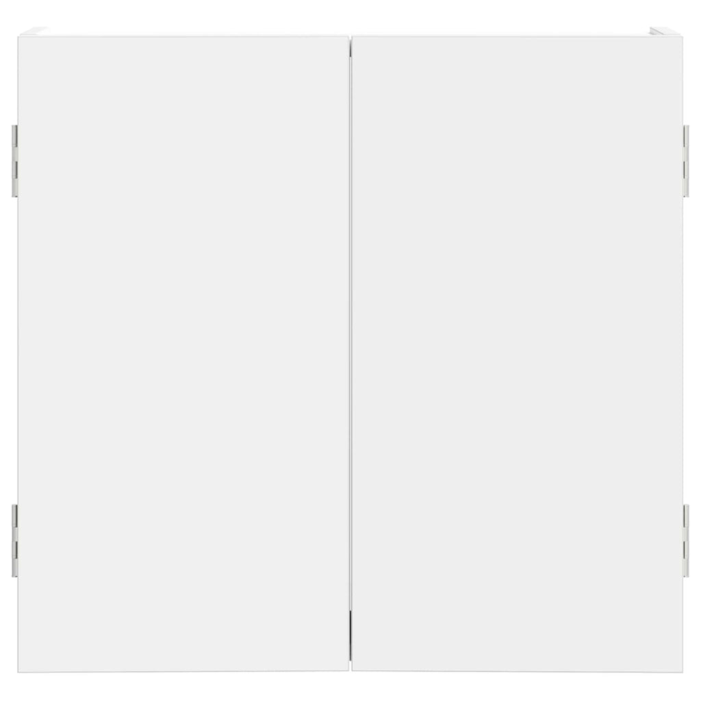 Dartbord Kabinet 56 X 12 X 53,5 Cm Bewerkt Hout