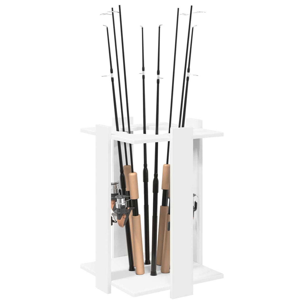 Hengelhouder Bewerkt Hout 42 X 43 X 60 Cm