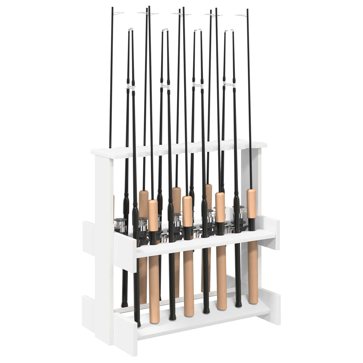 Hengelhouder Bewerkt Hout 60 X 35 X 60 Cm