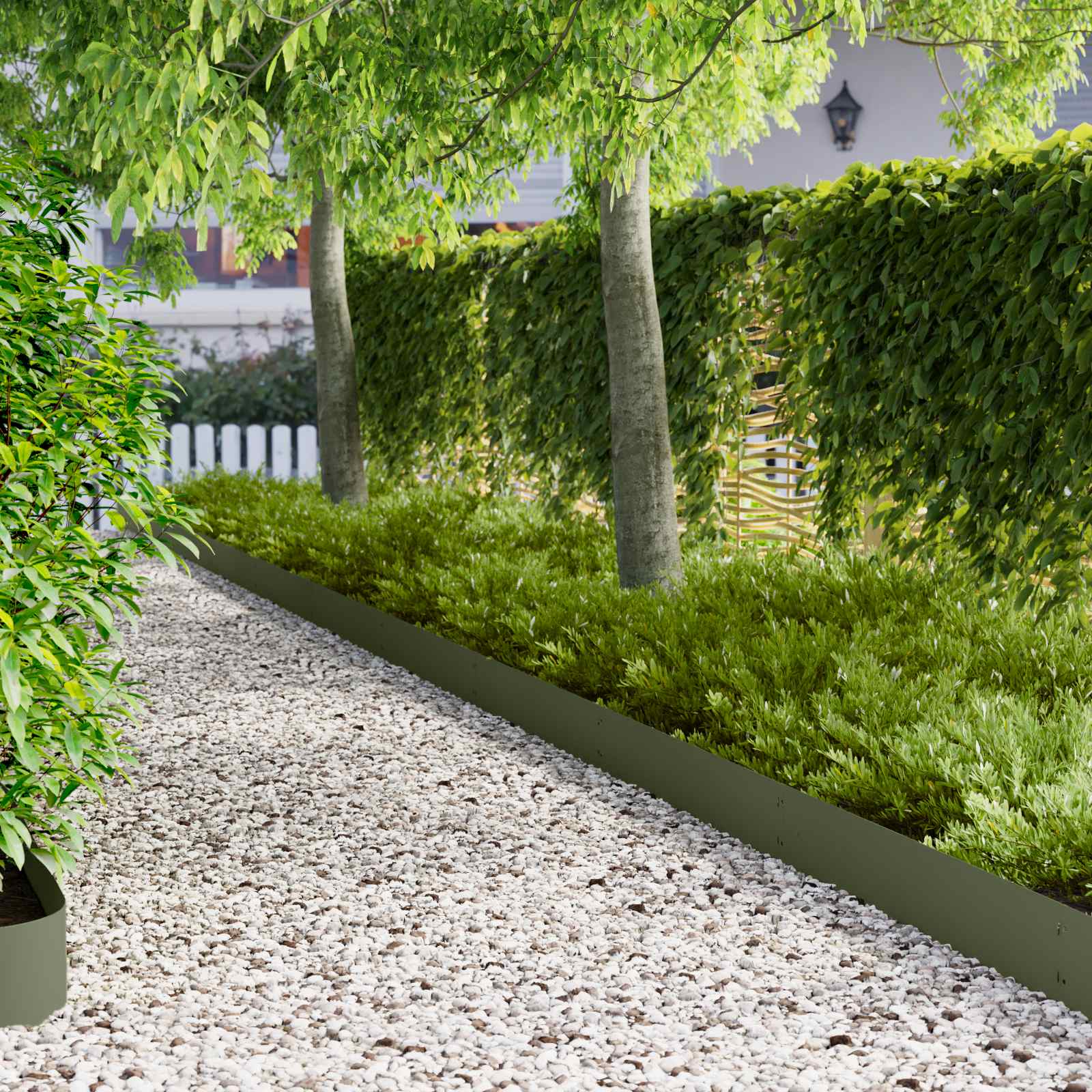 Tuinrand 20 Pcs 103 X Metaal Roestig