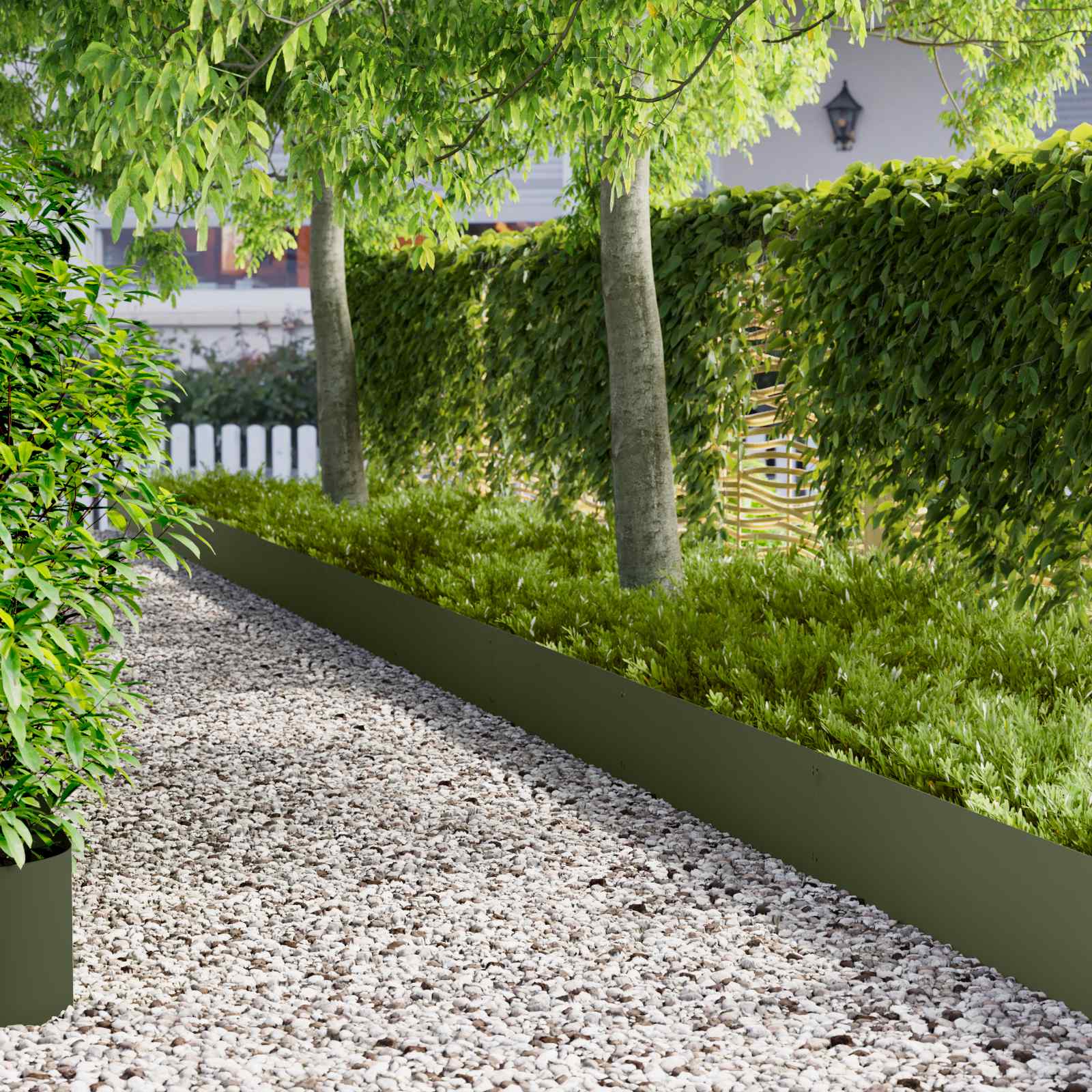 Tuinrand 20 Pcs 103 X Metaal Roestig