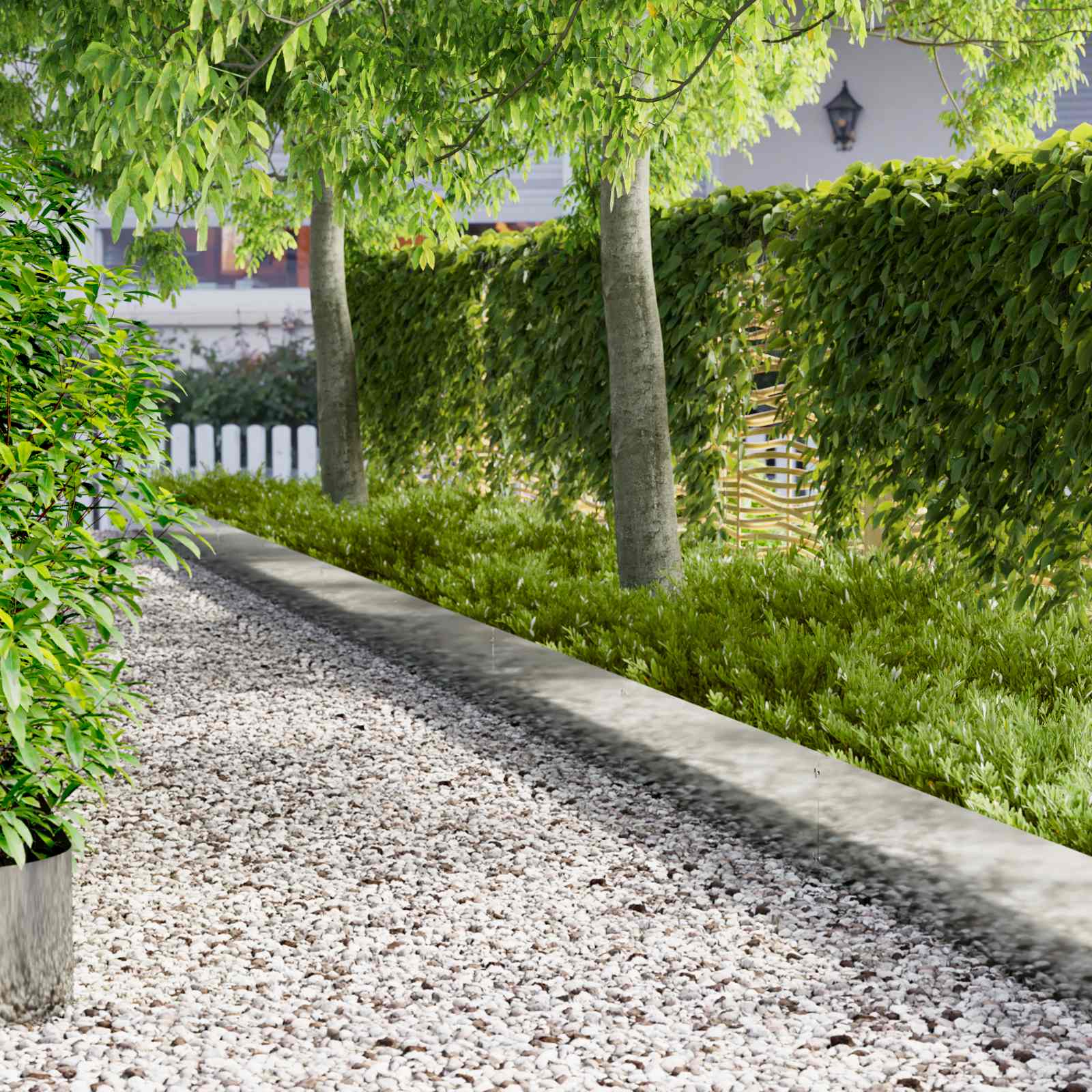 Tuinrand 20 Pcs 103 X Metaal Roestig