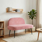 Beklede Bank Met Rugleuning 110 X 60 X 76 Cm Fluweel