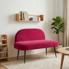 Beklede Bank Met Rugleuning 110 X 60 X 76 Cm Fluweel