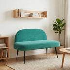 Beklede Bank Met Rugleuning 110 X 60 X 76 Cm Fluweel