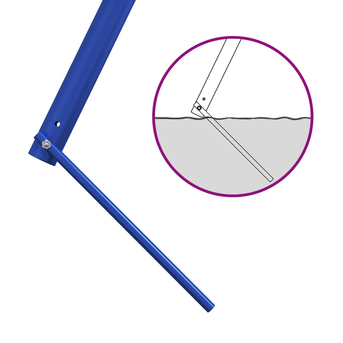 Buiten Schommelframe Met Glijbaan Voor Tot 3 Kinderen