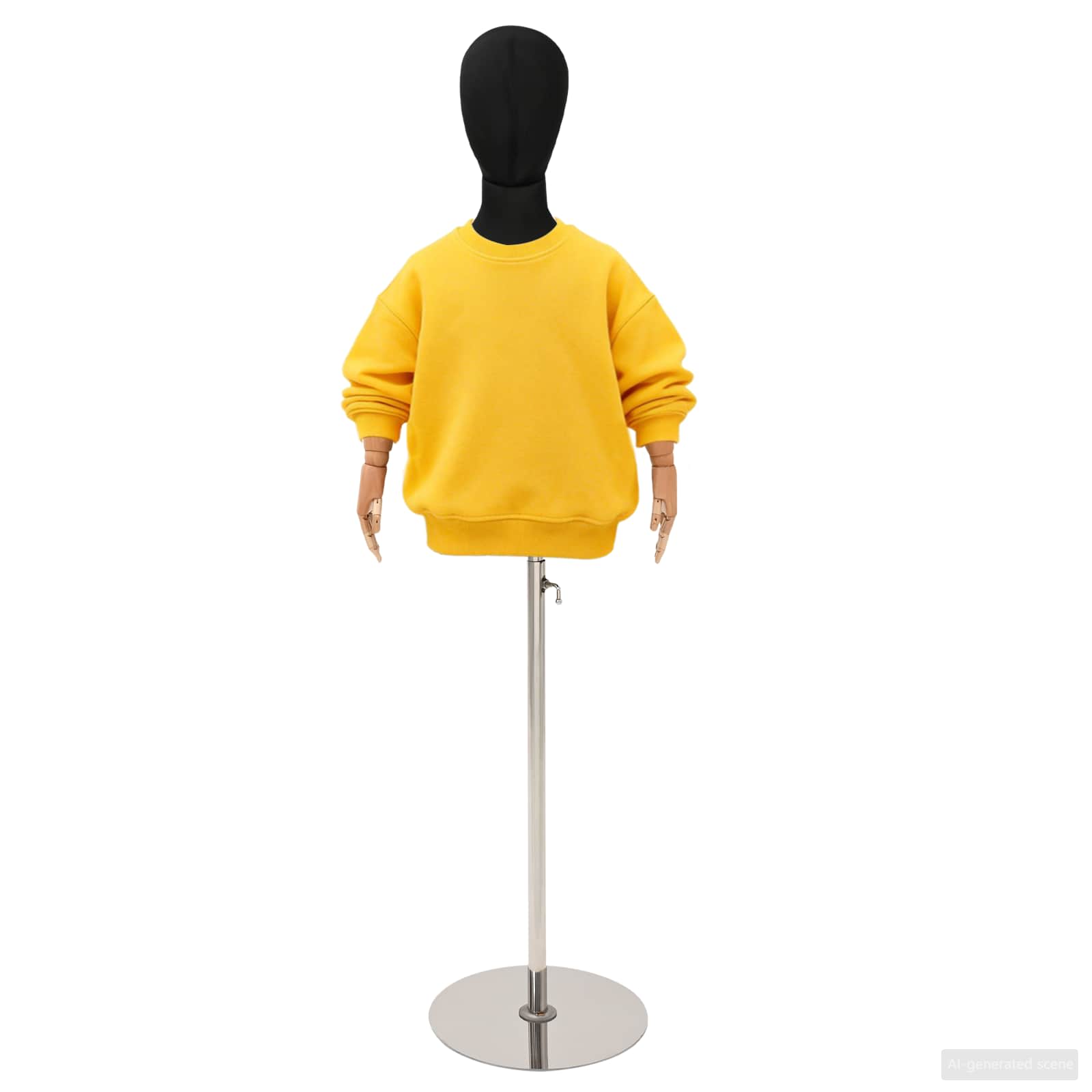 Verstelbare 120-150 Cm Mannequin Met Basis Uniseks Pp