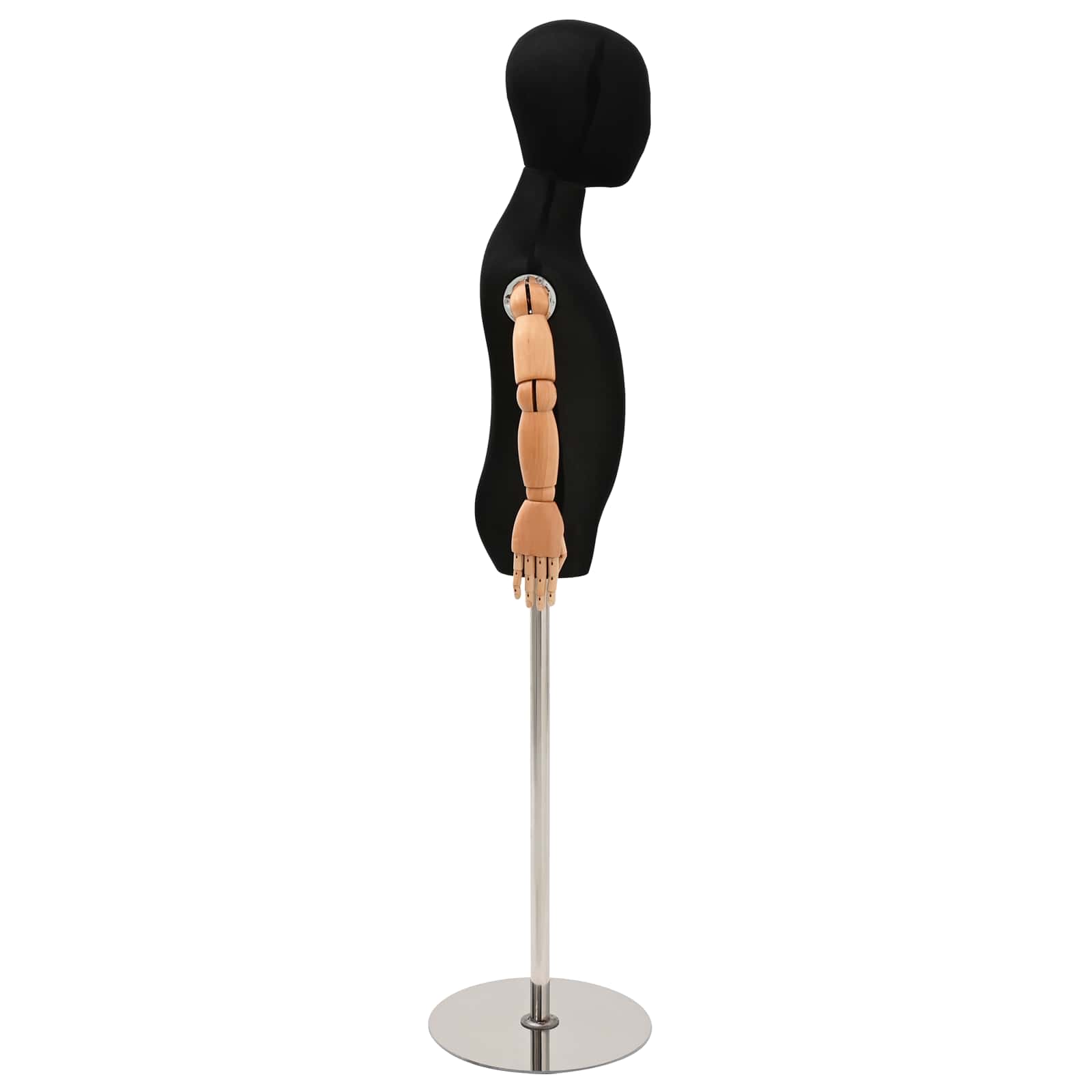 Verstelbare 120-150 Cm Mannequin Met Basis Uniseks Pp