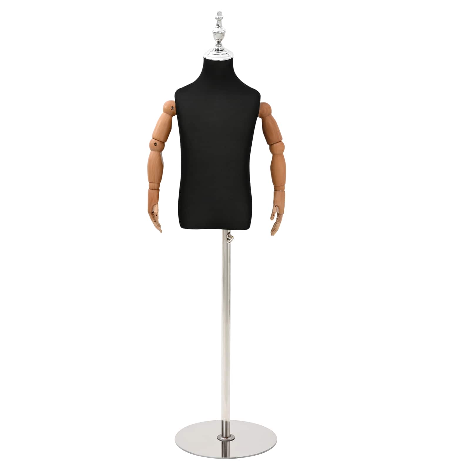Verstelbare 120-150 Cm Mannequin Met Basis Uniseks Pp