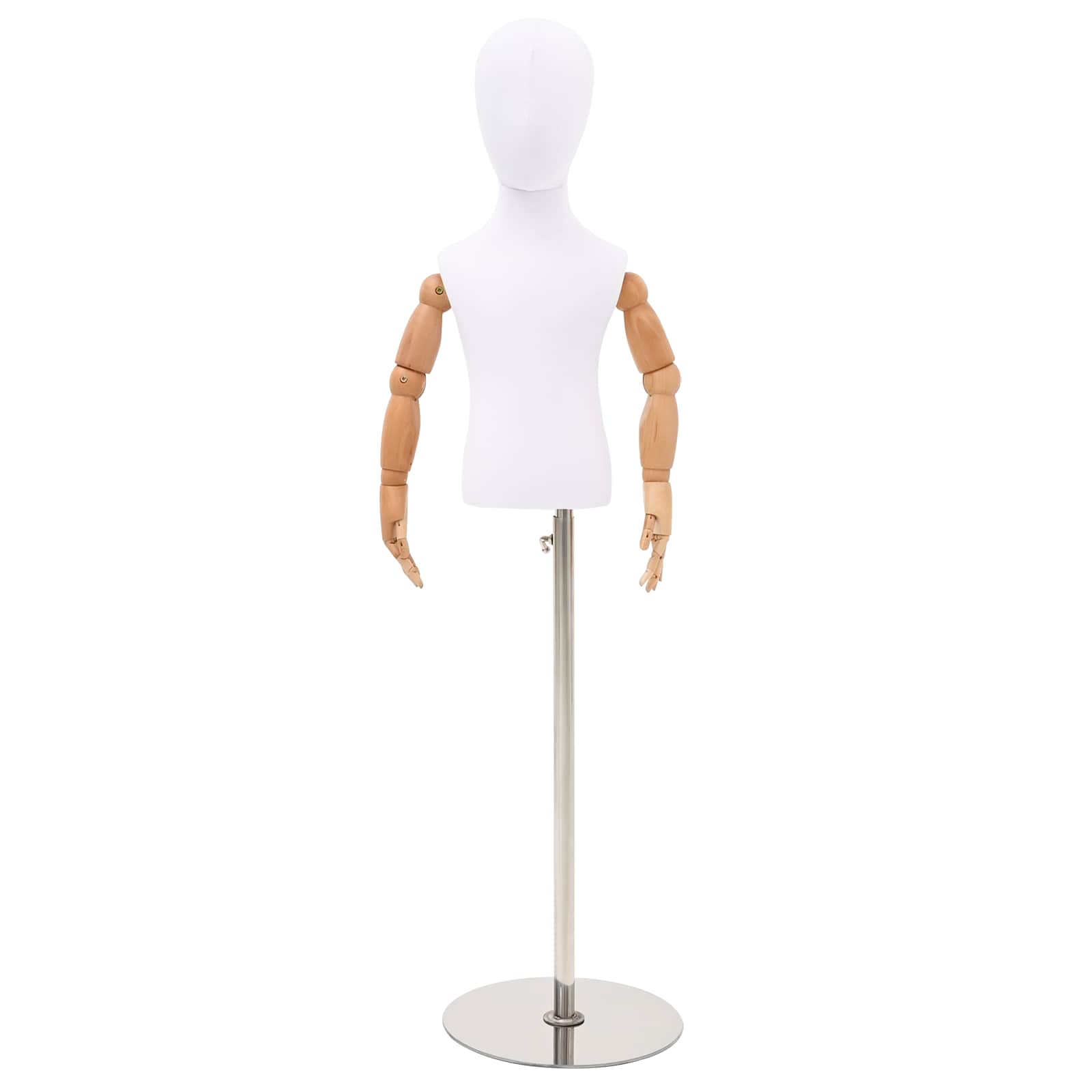 Verstelbare 120-150 Cm Mannequin Met Basis Uniseks Pp