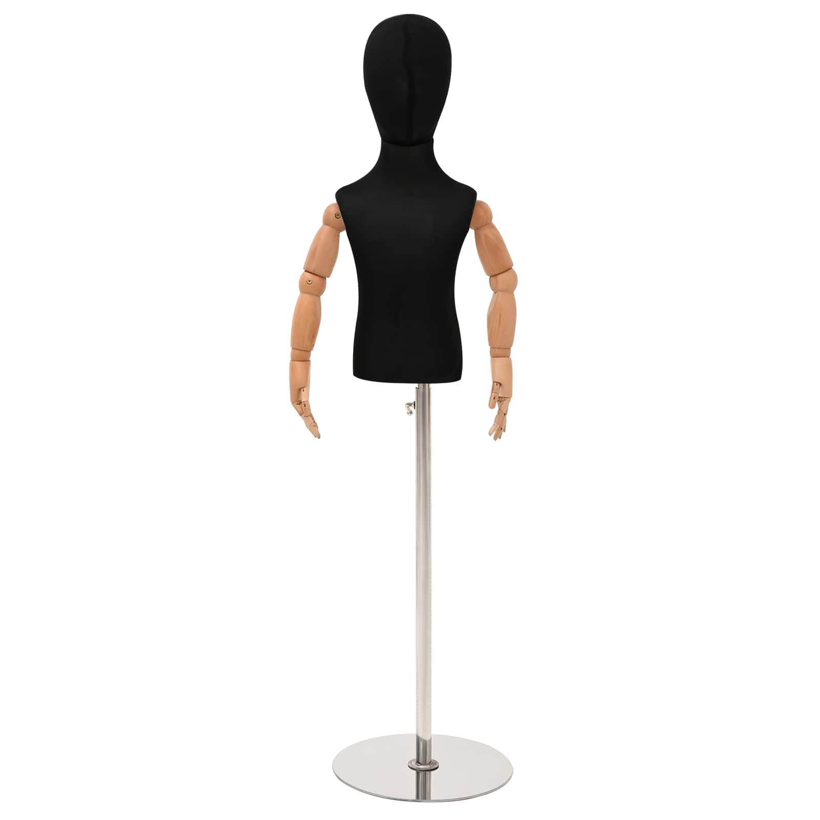 Verstelbare 120-150 Cm Mannequin Met Basis Uniseks Pp