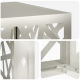 Airco ombouw voor buitenunit – detailfoto 4