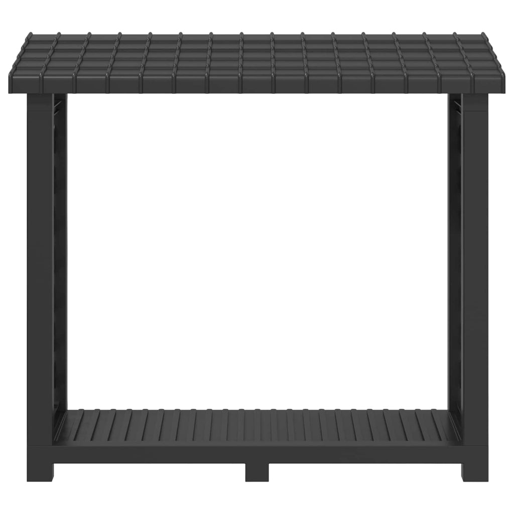 Brandhoutrek 114 X 46 X 101 Cm Pp Antraciet