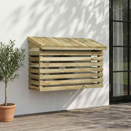 Omkasting Voor Airconditioner Geïmpregneerd Grenenhout