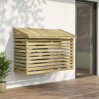 Omkasting Voor Airconditioner Geïmpregneerd Grenenhout