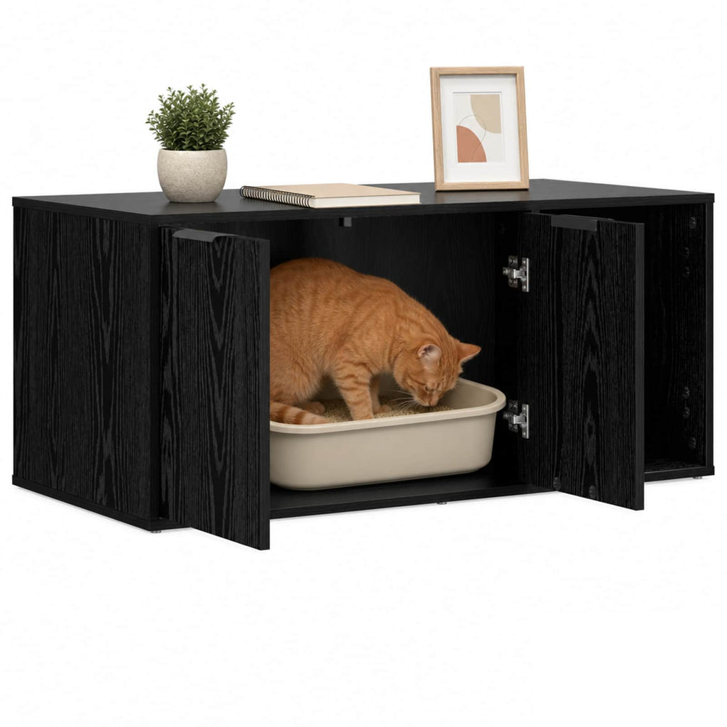 Kattenkrat Meubel Bewerkt Hout