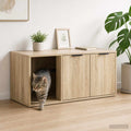 Kattenkrat Meubel Bewerkt Hout