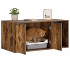 Kattenkrat Meubel Bewerkt Hout