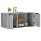 Kattenkrat Meubel Bewerkt Hout