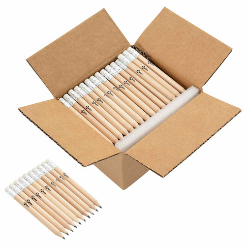 Hb Potloden Ø 0,7 X 10 Cm Naturel Massief Populieren Hout