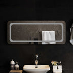 Led Badkamer Spiegel Transparant Gehard Glas