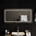 Led Badkamer Spiegel Transparant Gehard Glas