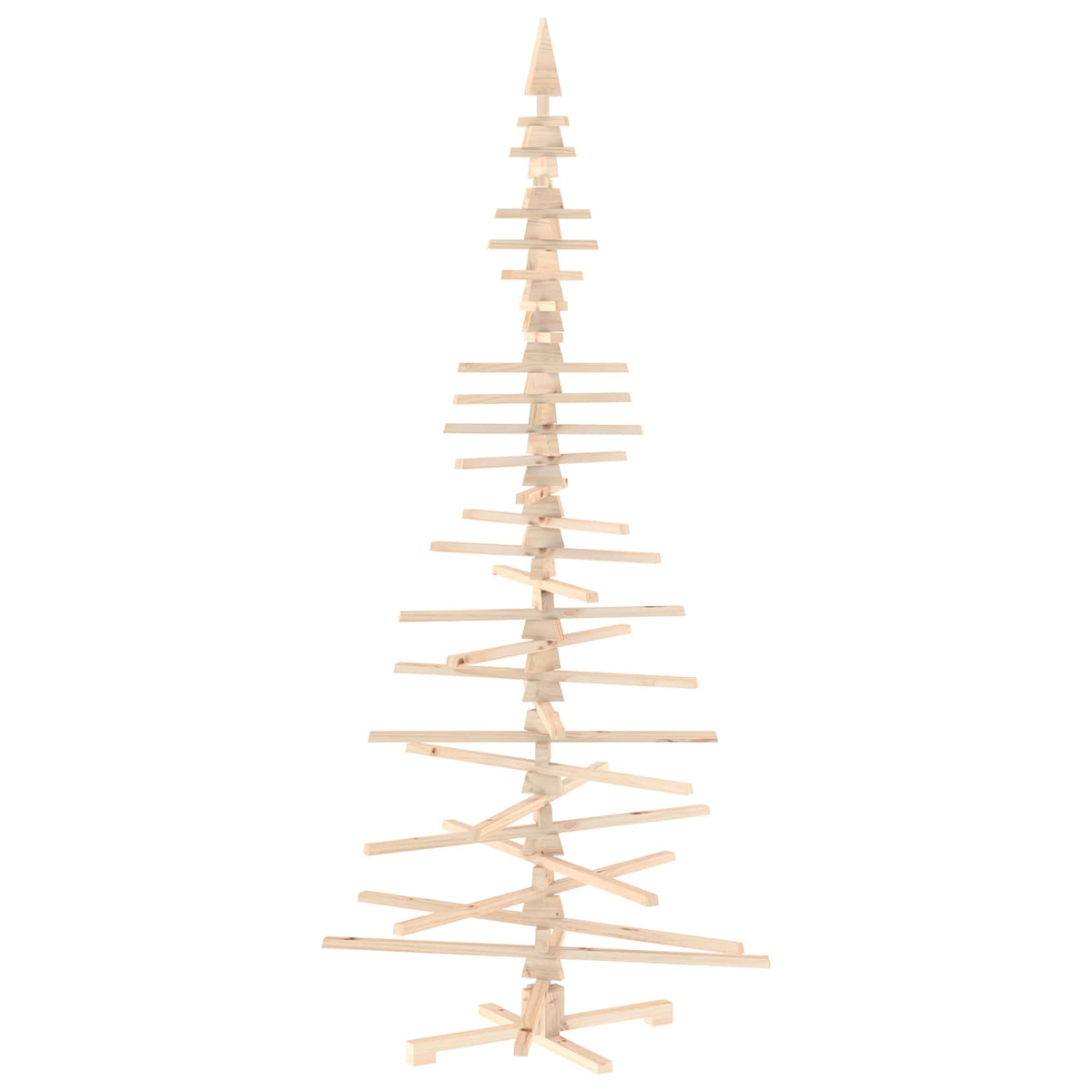 Houten Kerstboom Kotka 240 Cm Massief Grenenhout Natuurlijk