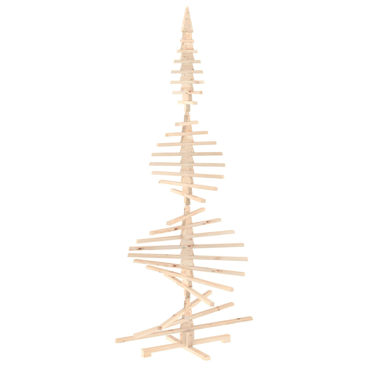 Houten Kerstboom Kotka 240 Cm Massief Grenenhout Natuurlijk
