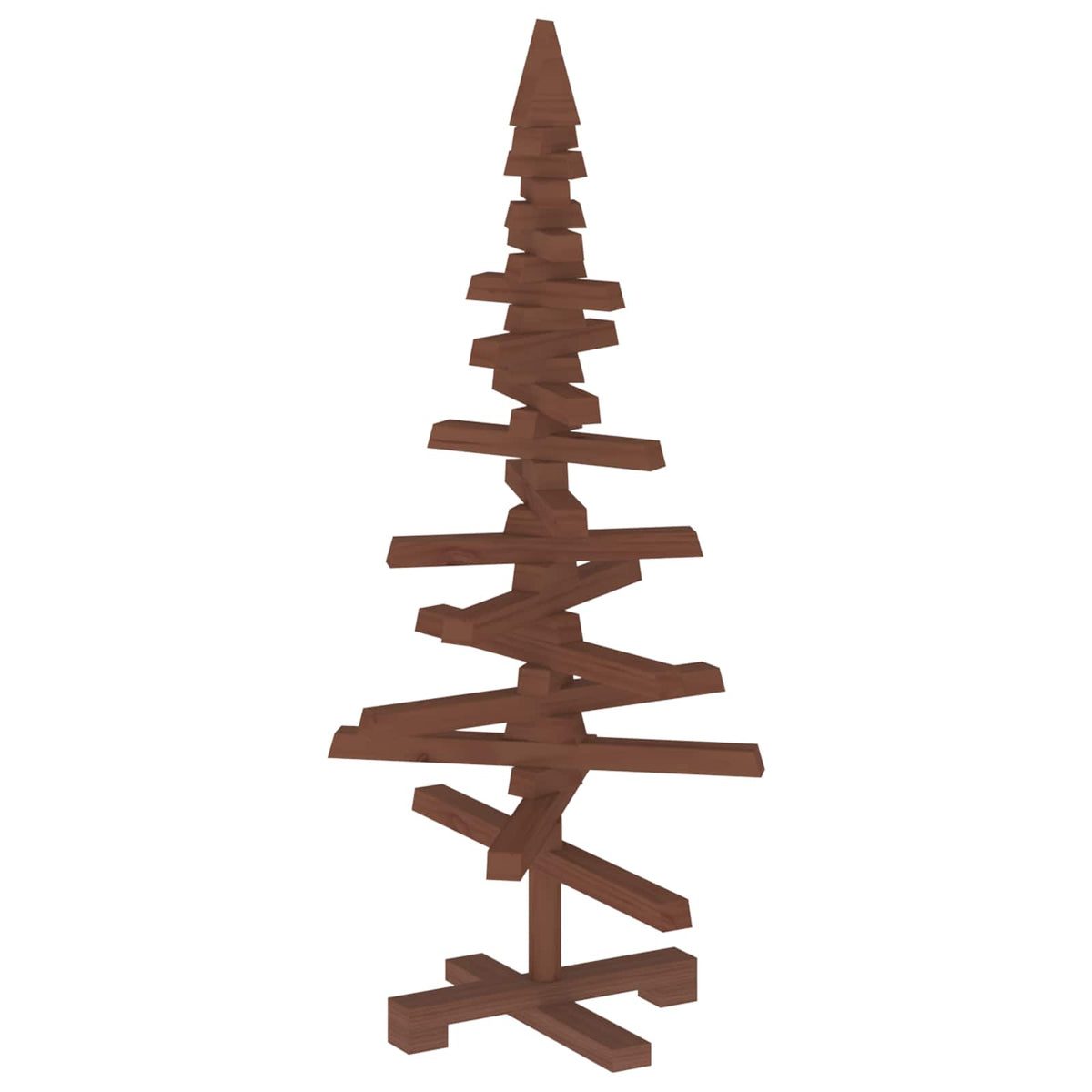 Houten Kerstboom Kotka 90 Cm Massief Grenenhout