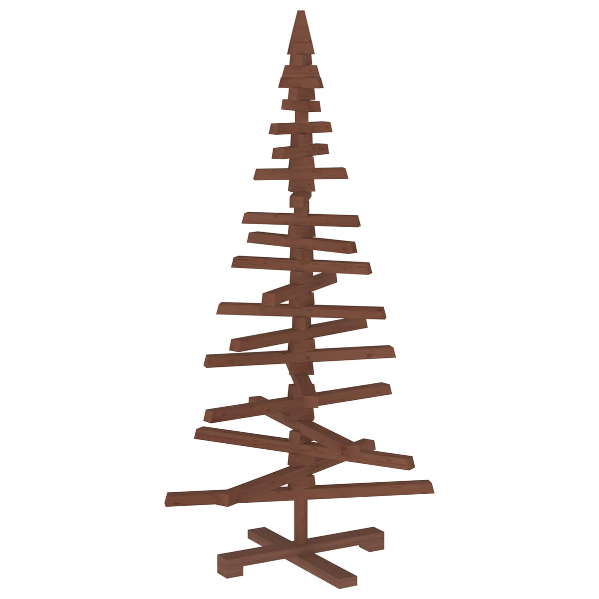 Houten Kerstboom Kotka 120 Cm Massief Grenenhout