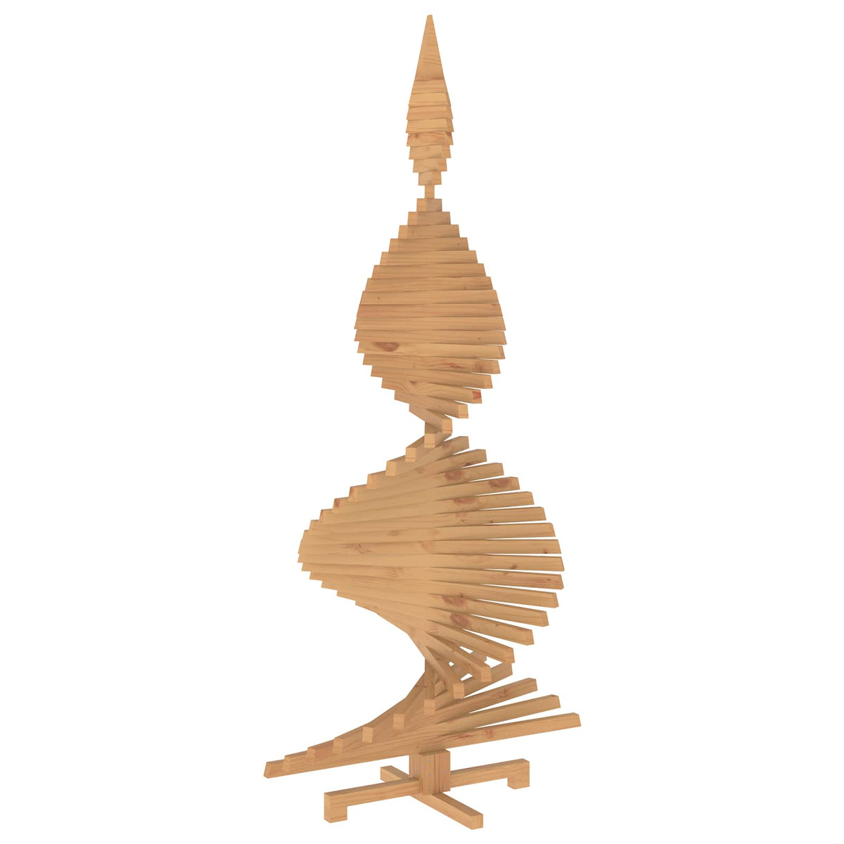 Houten Kerstboom Kotka 240 Cm Massief Grenenhout