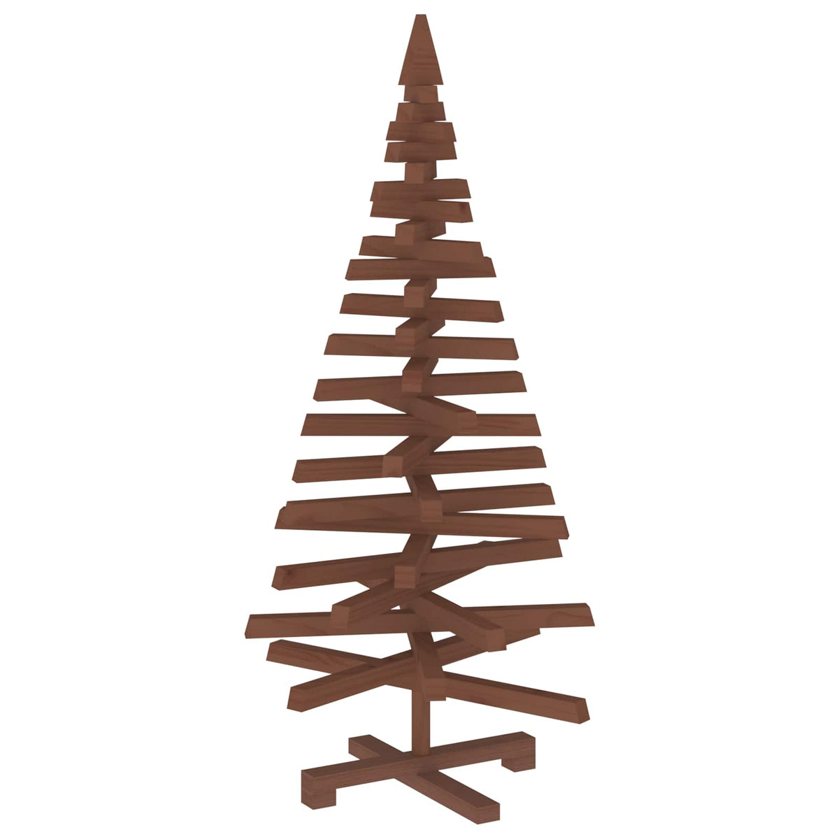 Houten Kerstboom Kotka 120 Cm Massief Grenenhout