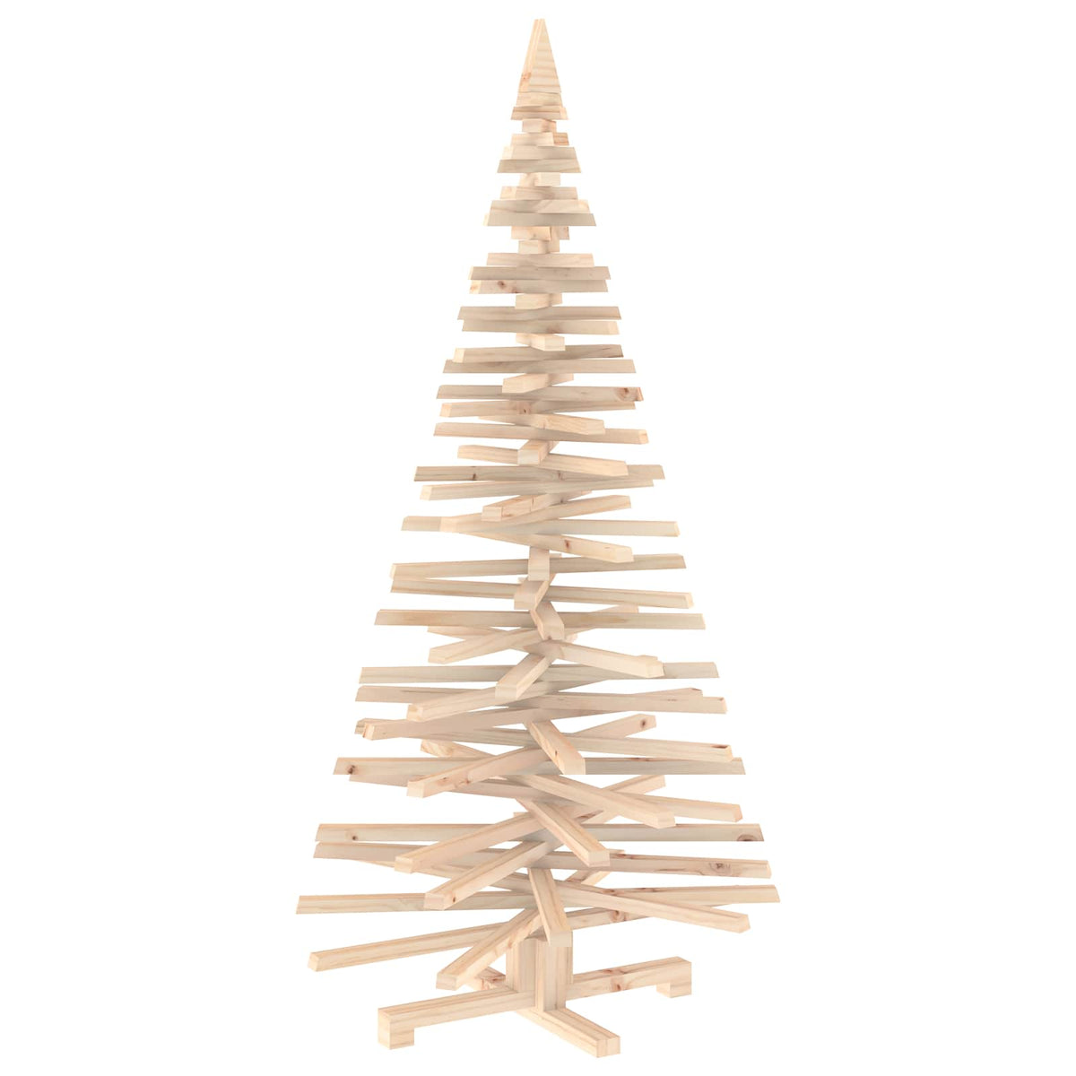Houten Kerstboom Kotka 150 Cm Massief Grenenhout Natuurlijk