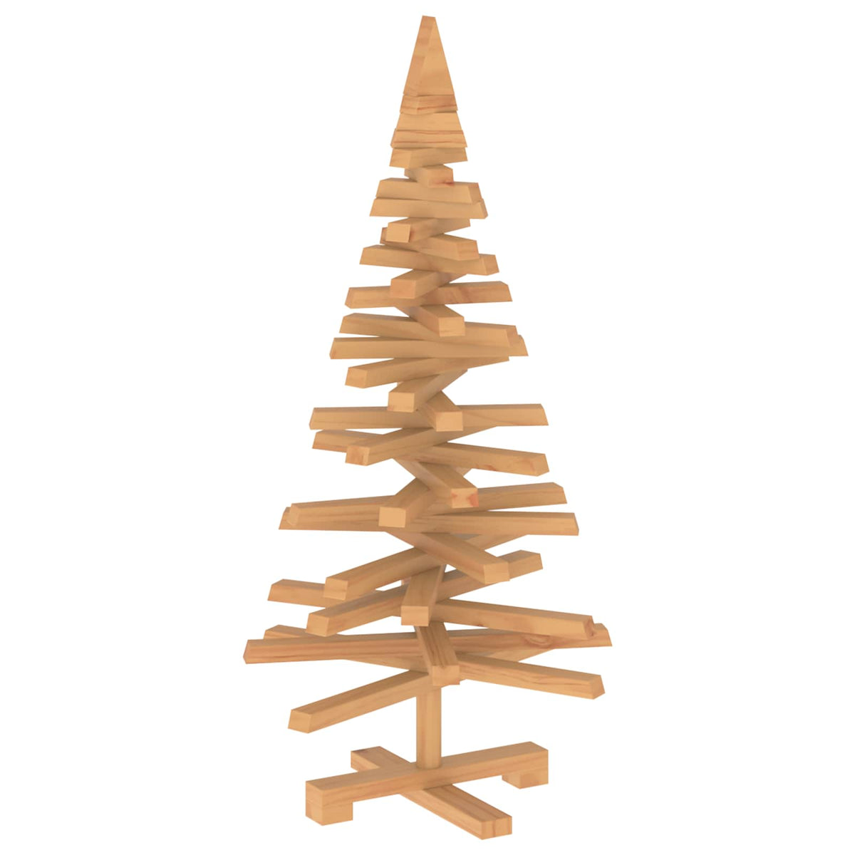 Houten Kerstboom Kotka 90 Cm Massief Grenenhout