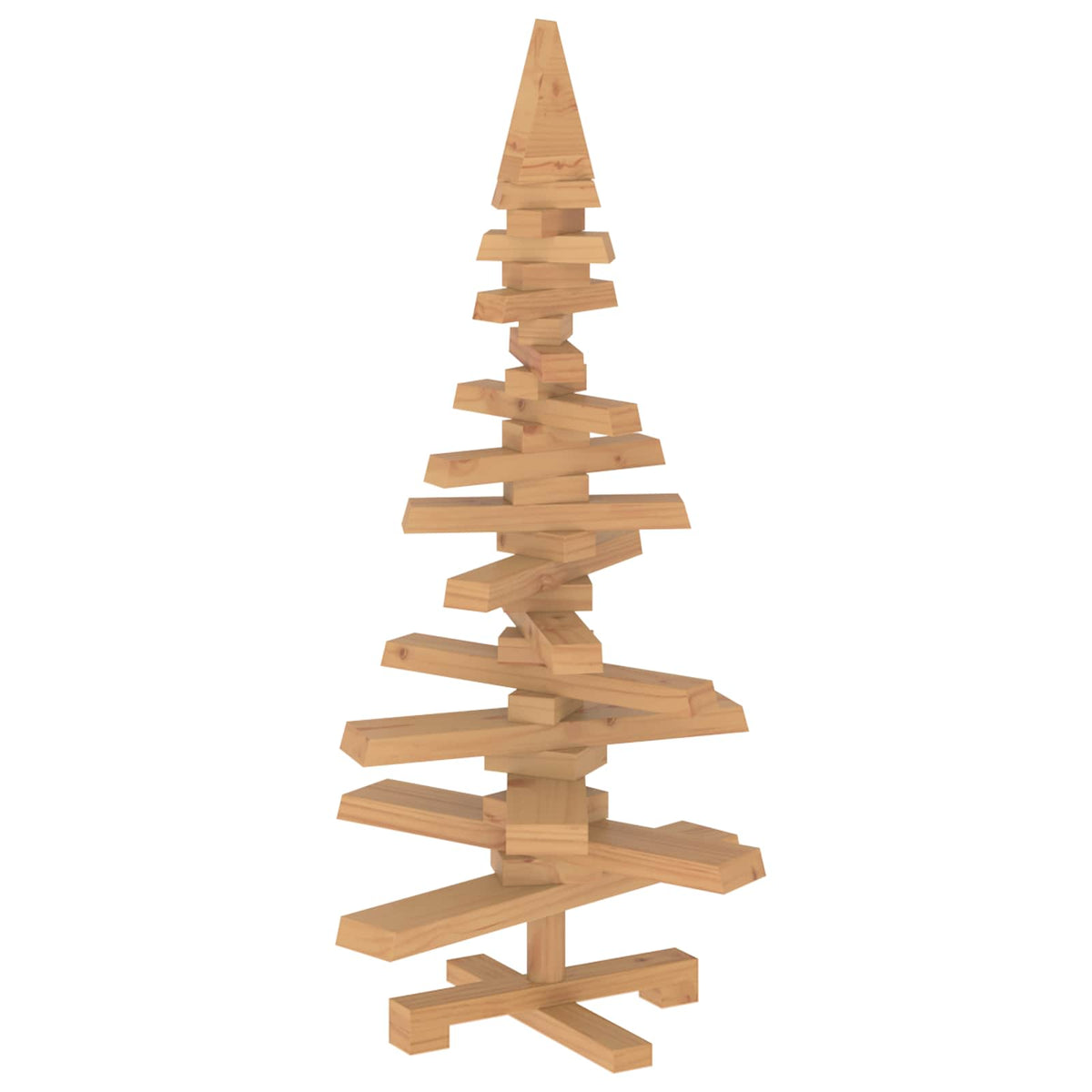 Houten Kerstboom Kotka 90 Cm Massief Grenenhout